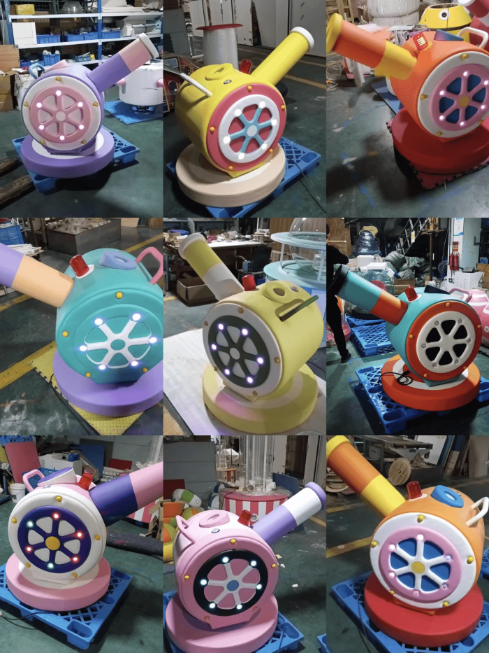 Hot Sale Kids Ball Pit Volcano Ball Blowers Children Indoor Playground - Image 5