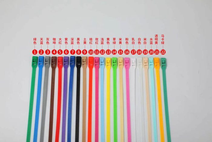 Children Playground Protect Nylon Cable Ties Colorful - Image 3