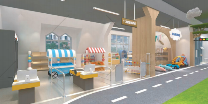 Customized Toddler Park Indoor Playground Equipment Mini Playhouse - Image 3