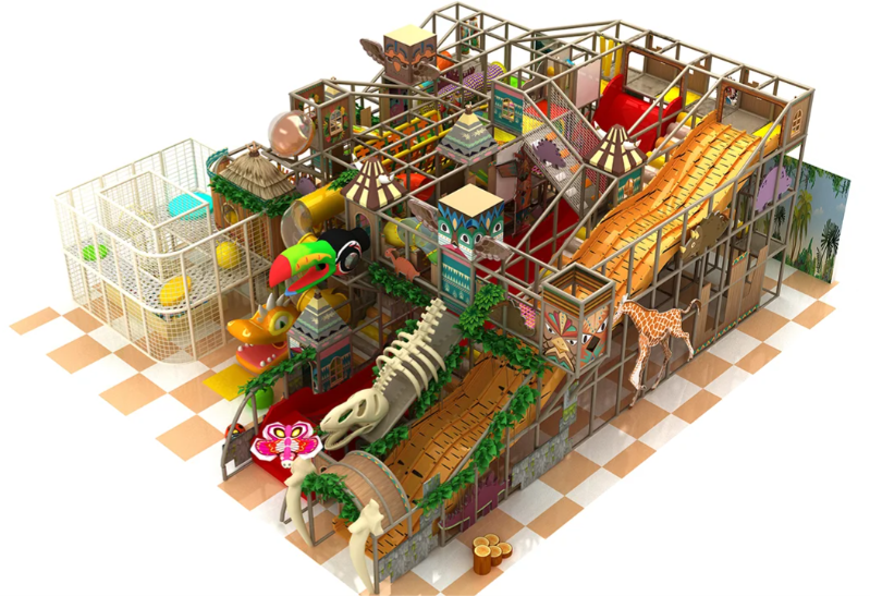 Indoor Commercial Children's Park Business Plan Kids Soft Play