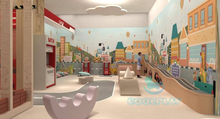 Soft Play Dress up City Character Playhouse Indoor Birthday Party Center Play