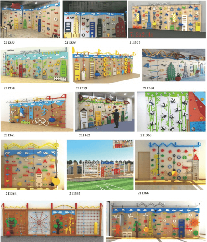 Toddler Climbing Wall,Toddler HDPE Climbing Wall - Image 4