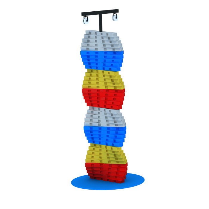 Bricks Climbing Tower,Plastic Climbing Wall,building block Climbing - Image 3