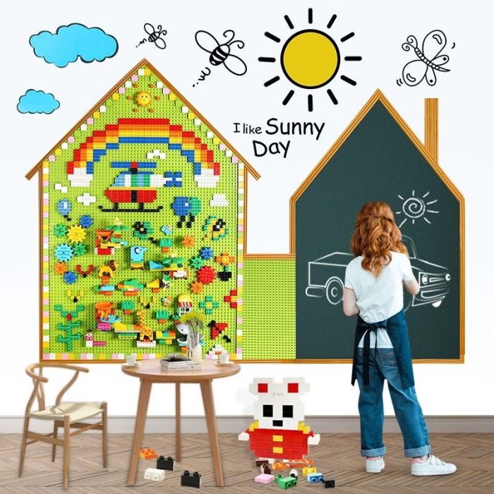 Building Blocks Wall,Lego bricks Wall - Image 3
