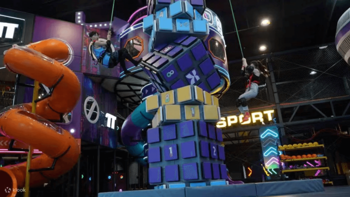 Rubik’s Cube Climbing Wall,Blox Tower Climbing Wall
