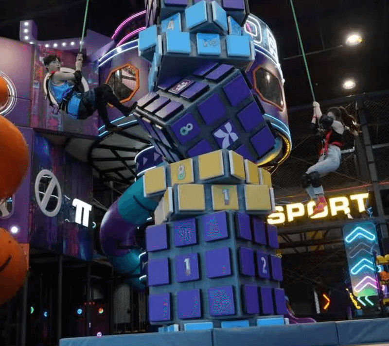 Rubik’s Cube Climbing Wall,Blox Tower Climbing Wall