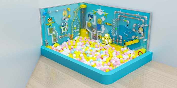 Air Maze Interactive ball wall game