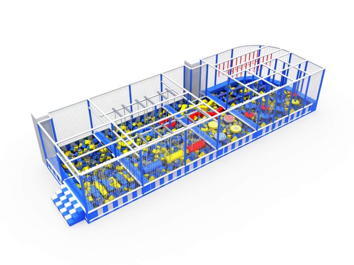 Factory Manufacture Hot Sale Children Adult Amusement Park Newest Ninja Course - Image 5