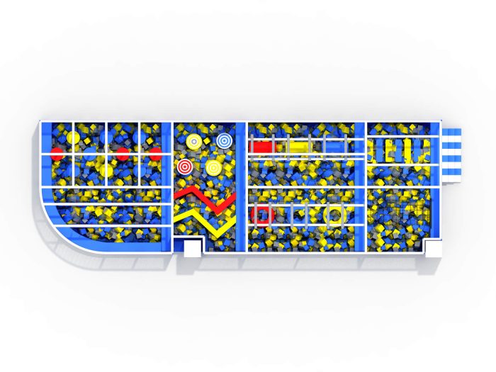 Factory Manufacture Hot Sale Children Adult Amusement Park Newest Ninja Course - Image 6
