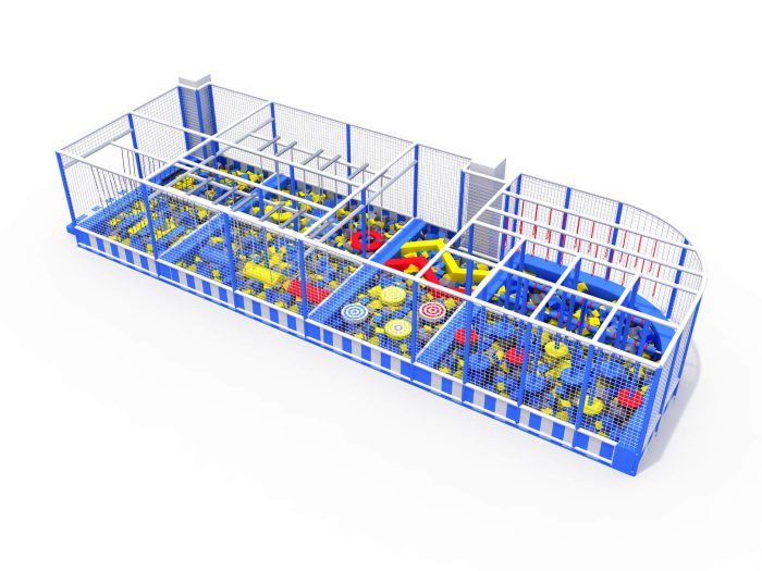 Factory Manufacture Hot Sale Children Adult Amusement Park Newest Ninja Course - Image 7