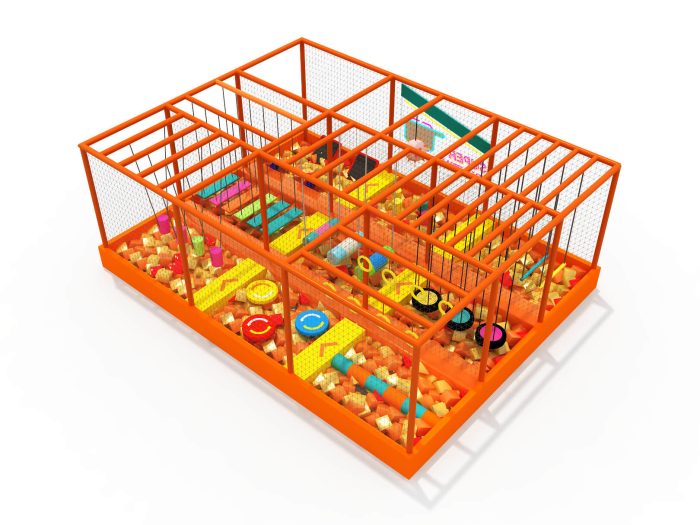 Factory Manufacture Hot Sale Children Adult Amusement Park Newest Ninja Course - Image 8