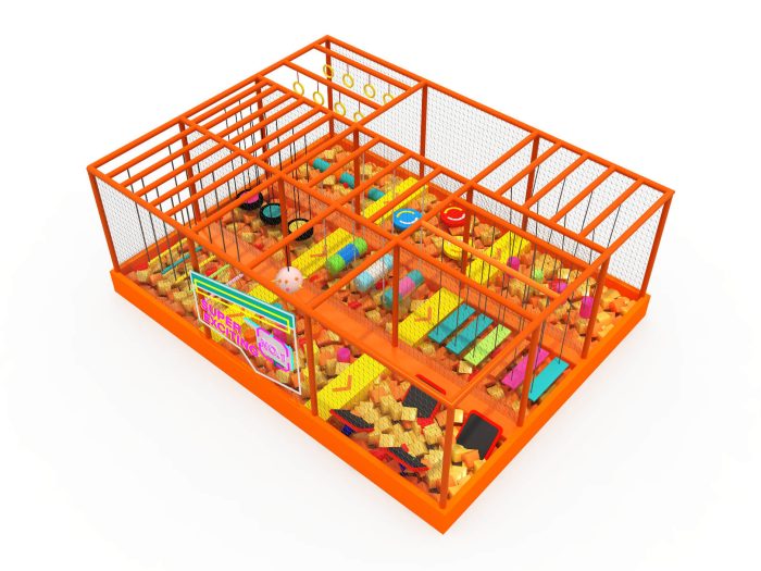 Factory Manufacture Hot Sale Children Adult Amusement Park Newest Ninja Course - Image 9