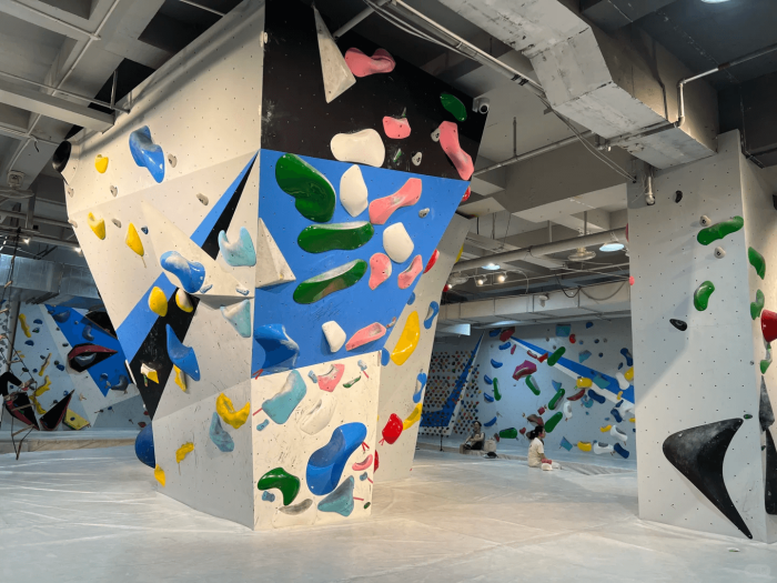 Bouldering rock climbing Interface Rock Climbing Wall,Indoor Sport Climbing Wall