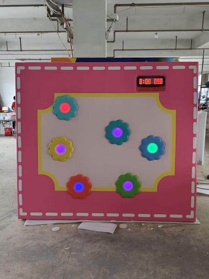 Tactile Sensory Wall with Rod Wall Light Panel for Kids - Image 2