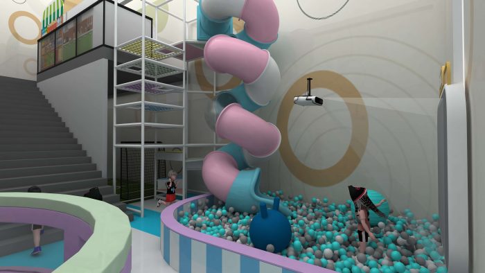 Customized High Quality Multi-fun Children's Themed Indoor Playground with Multiple Large Slides - Image 3