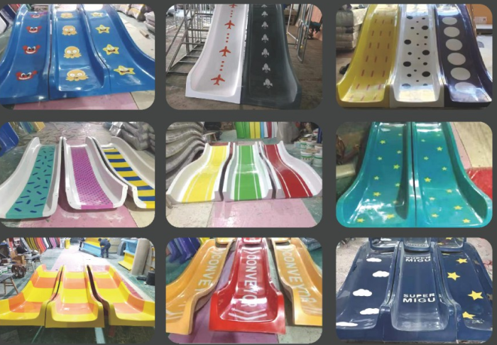 Fiberglass slide