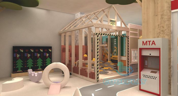 Soft Play Dress up City Character Playhouse Indoor Birthday Party Center Play - Image 5