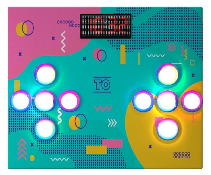 Tactile Sensory Wall with Rod Wall Light Panel for Kids