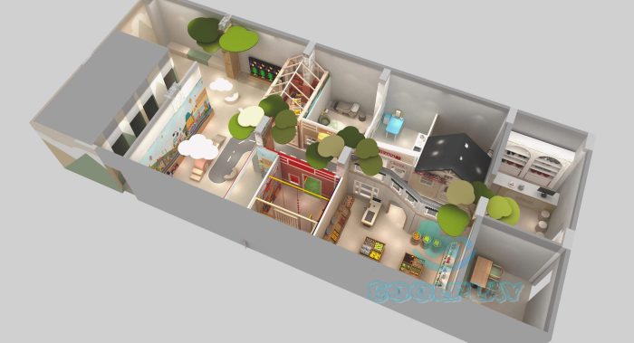 Soft Play Dress up City Character Playhouse Indoor Birthday Party Center Play - Image 4