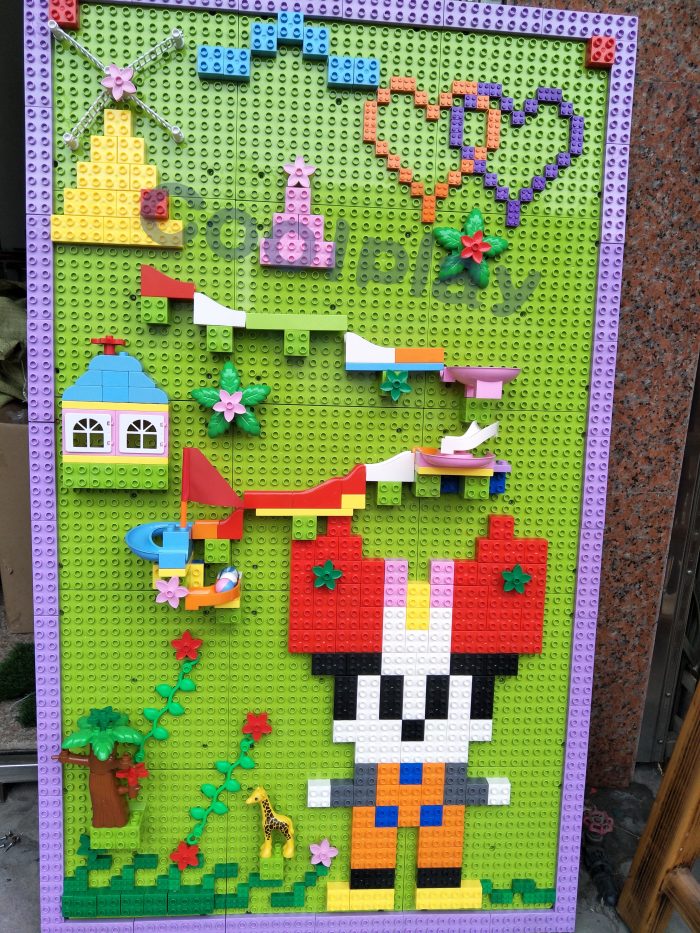 Building Blocks Wall,Lego bricks Wall