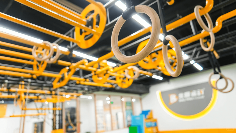Ninja Course Adventures: Active Challenges for Kids and Adults in Indoor Playgrounds