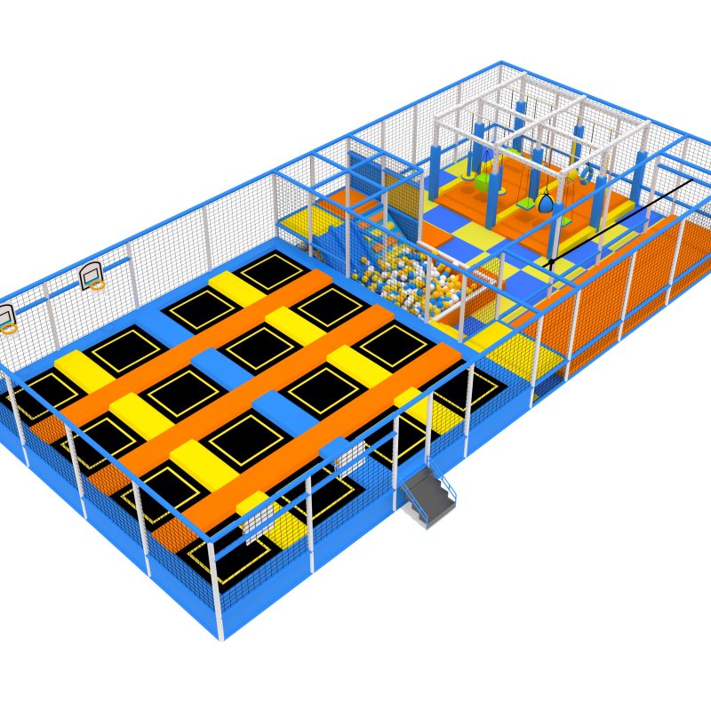 How to make custom order of trampoline park from COOL PLAY