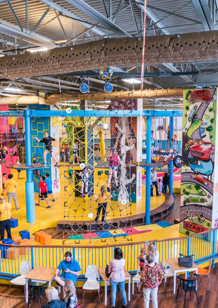 customized High Rope Course Game Element
