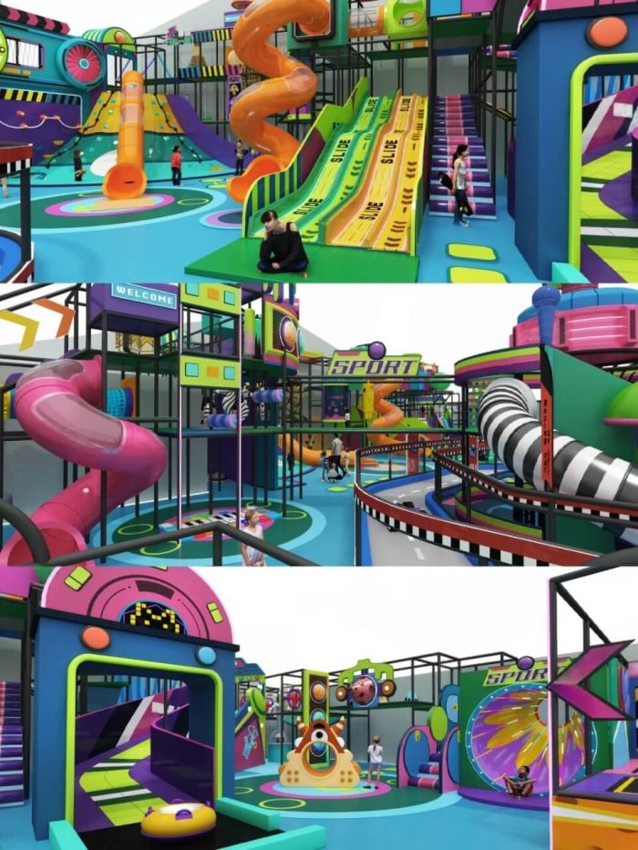 New Design Attractive Kids Theme Indoor Playground Custom - Image 5