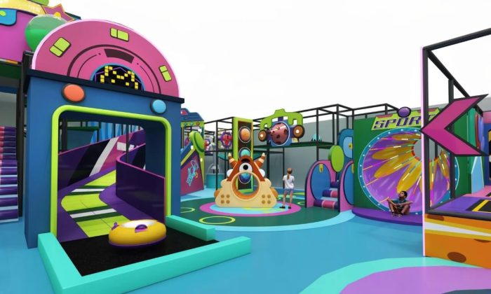 New Design Attractive Kids Theme Indoor Playground Custom - Image 3