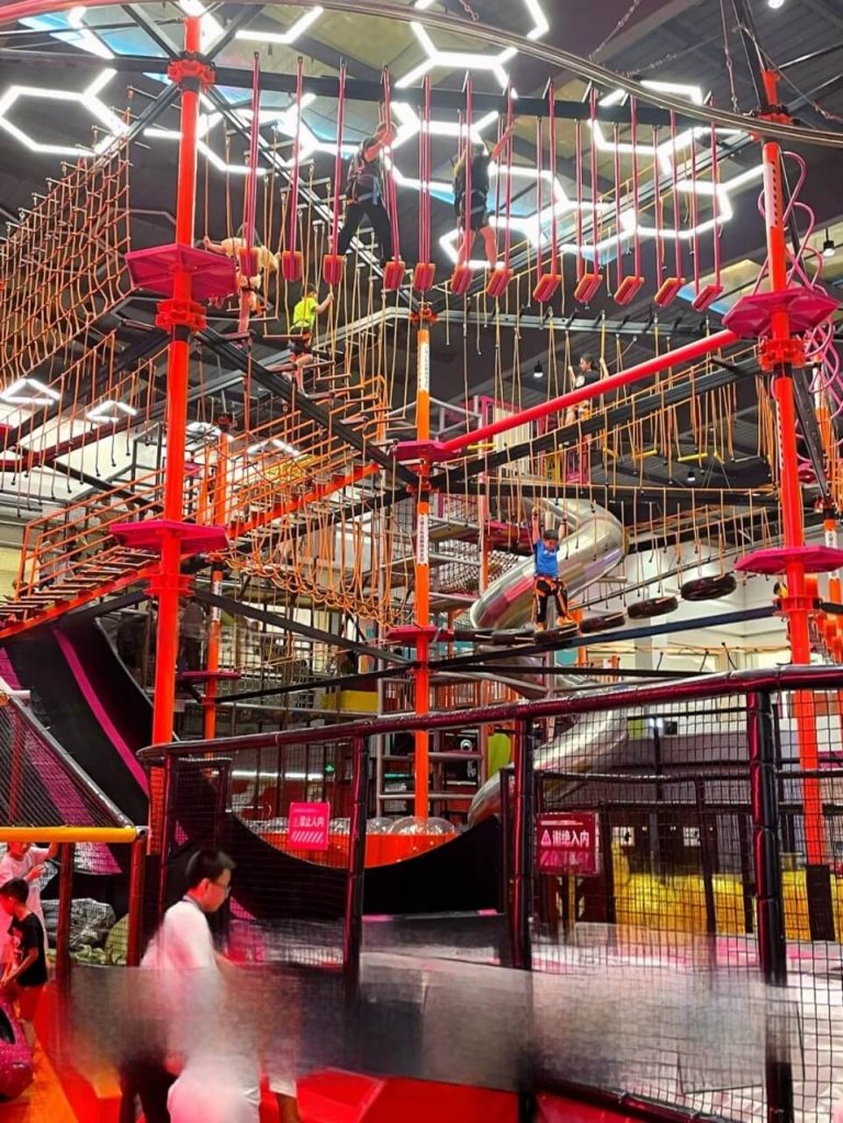 Rope Course: Fun, Fitness, and Confidence for Indoor Playgrounds