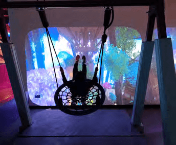 Magic swing indoor children