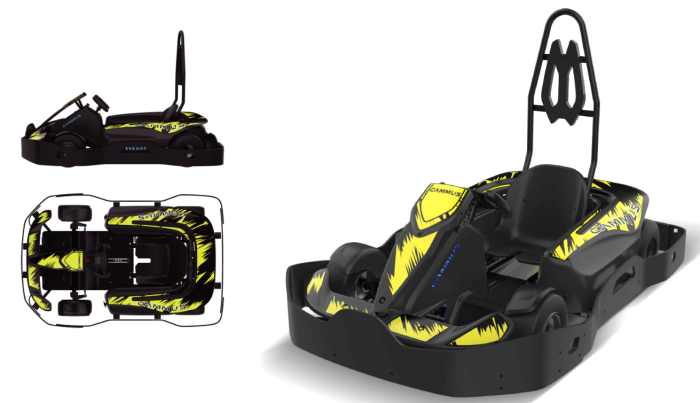 NEW high quality gokart car prices four stroke gokarting factory - Image 3