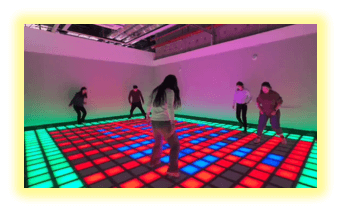 Activate Game pixel floor game Interactive LED