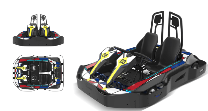 NEW high quality gokart car prices four stroke gokarting factory - Image 4