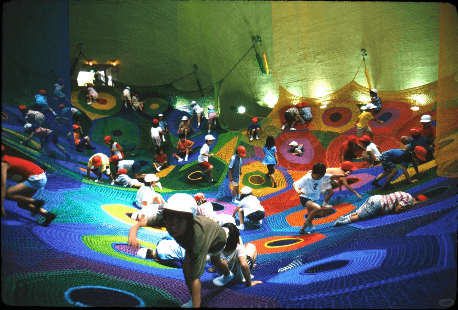 Rainbow Net Playground rainbow climbing net - Image 5