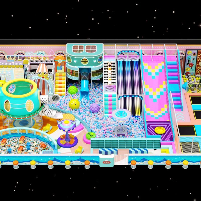 Customized Commercial Kids Amusement Play Ground Children's Party Child Playground Indoor Soft Play Equipment