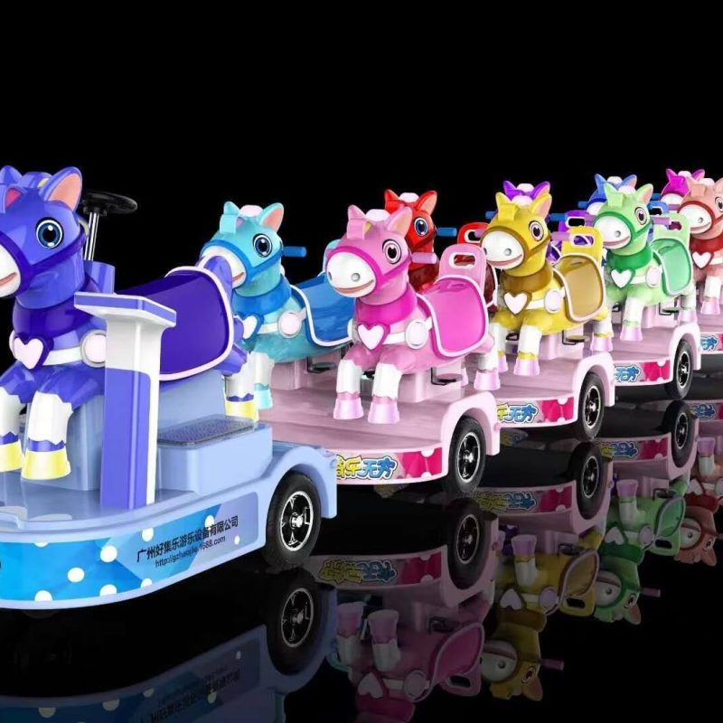 shopping mall Rides Electric Kids cat Trackless Tourist Train Manufacturer